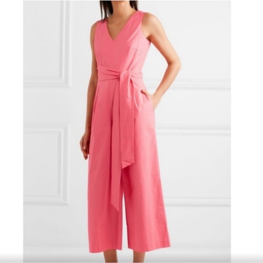 NWOT JCrew Poplin Wrap Jumpsuit